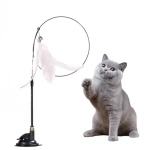 Pluma Interactiva para Gatos Recargable, los mejores juguetes para gatos, tienda de gatos uruguay, boutique para gatos