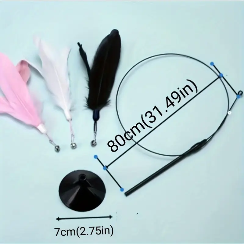 Pluma Interactiva para Gatos Recargable, los mejores juguetes para gatos, tienda de gatos uruguay, boutique para gatos